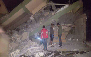 خسارات زلزله در سلیمانیه 