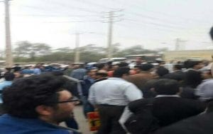 اهواز.اعتصاب کارگران گروه ملی