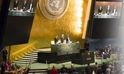 فلسطین عضو غیر ناظر سازمان ملل شد