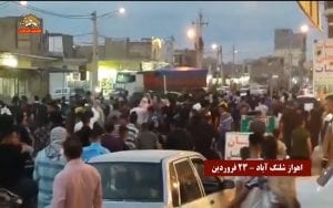 اعتراض مردم خوزستان به بی عملی حکومت