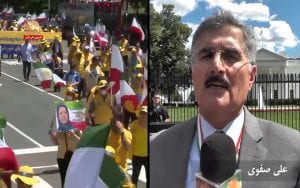 ایران آزاد – استقبال رسانه‌های بین‌المللی از تظاهرات ایرانیان در آمریکا