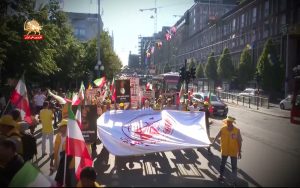 ایران آزاد – تظاهرات ایرانیان در استکهلم در همبستگی با مردم ایران و قیام