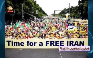 ایران آزاد – نگاه رسانه‌های بین‌المللی به تظاهرات بزرگ برلین