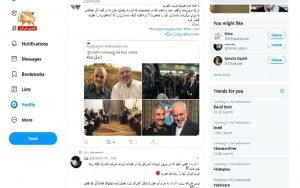 بازتاب اعتراض گسترده ایرانیان آزاده به حضور ظریف شیاد در اروپا – ری‌توئیت
