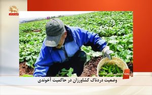گزارش سوم : وضعیت دردناک کشاورزان در حاکمیت آخوندی