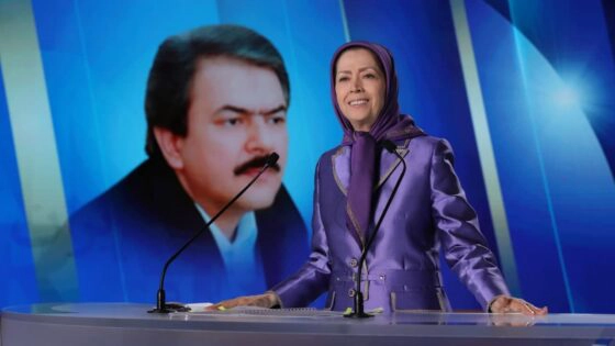 مریم رجوی ـ فراخوان به محاکمه بین‌المللی خامنه‌ای، رئیسی و اژه‌ای به جرم جنایت علیه بشریت