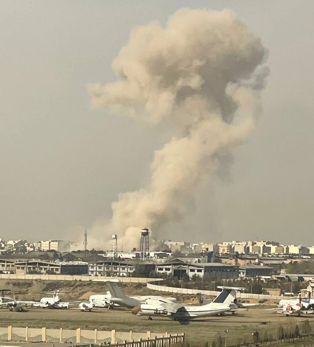انفجار در فرودگاه مهر آباد