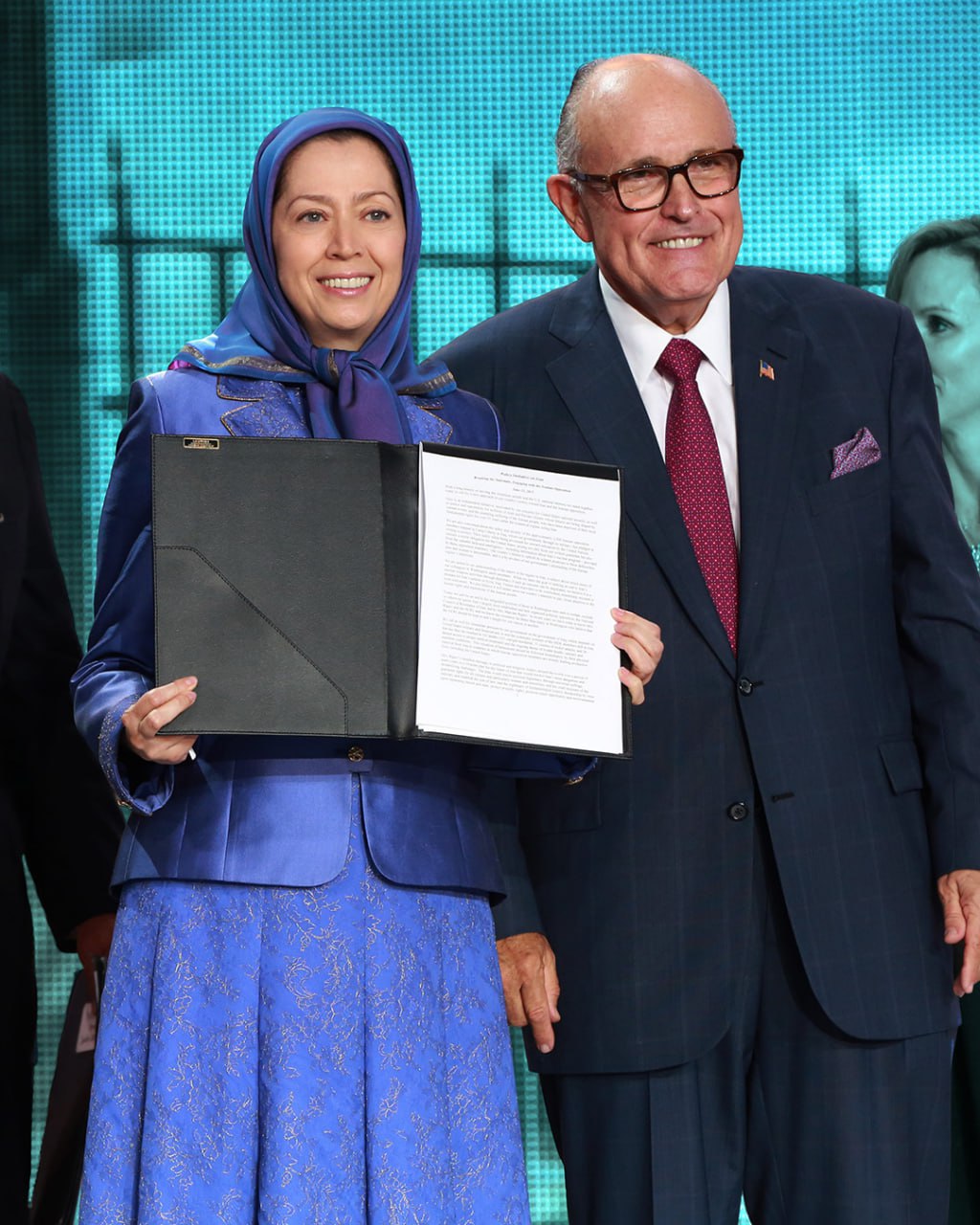 جولیانی-مریم رجوی