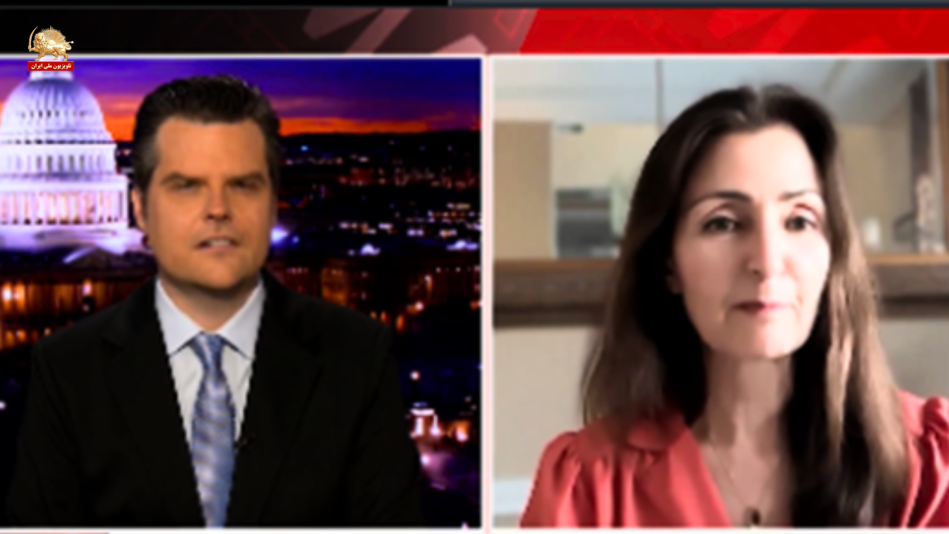 حمیرا حسامی با تلویزیون او-ان-ای آمریکا